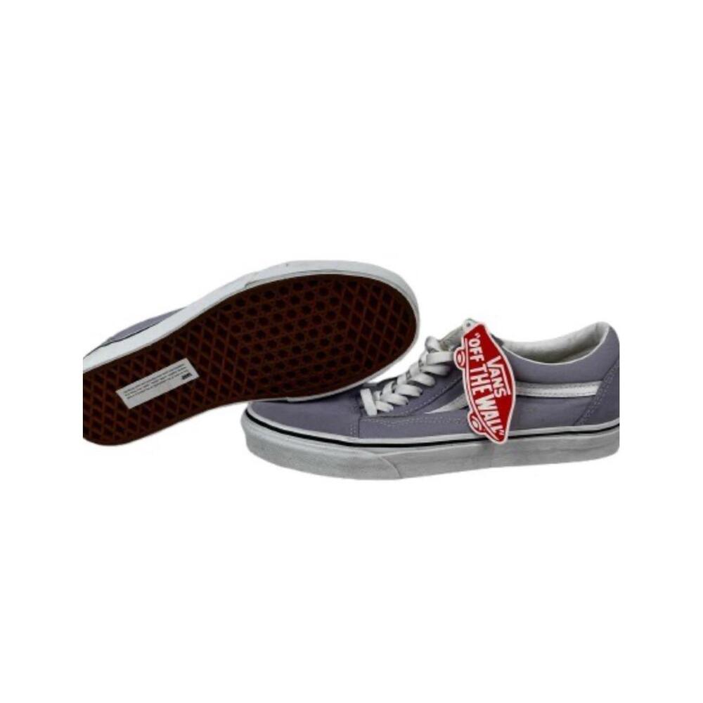 VANS OLD SKOOL Suede Blue Granite & True White Accents Size 10 Men’s NWT